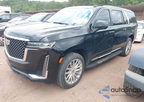 2022 Cadillac Escalade Esv 4Wd Premium Luxury из США, поврежденный, VIN 1GYS4KKLXNR362513
